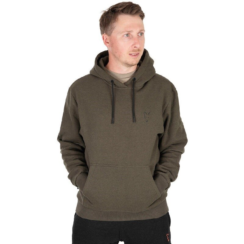 Fox Mikina Coection Hoody Green Back -