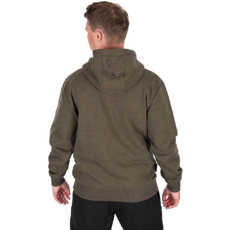 Fox Mikina Coection Hoody Green Back -