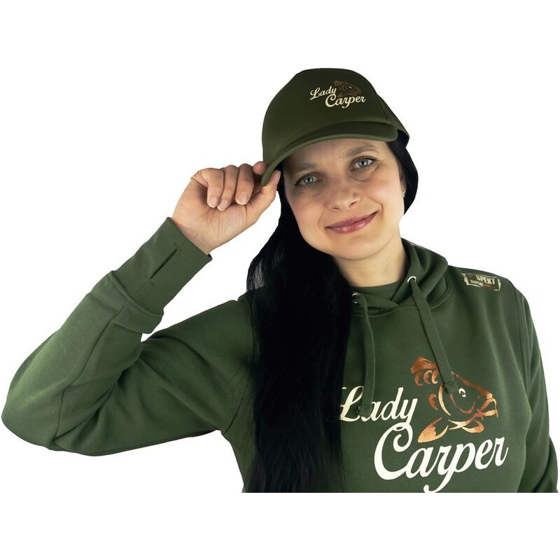 R-Spekt Mikina s kapucí Lady Carper khaki - XXL