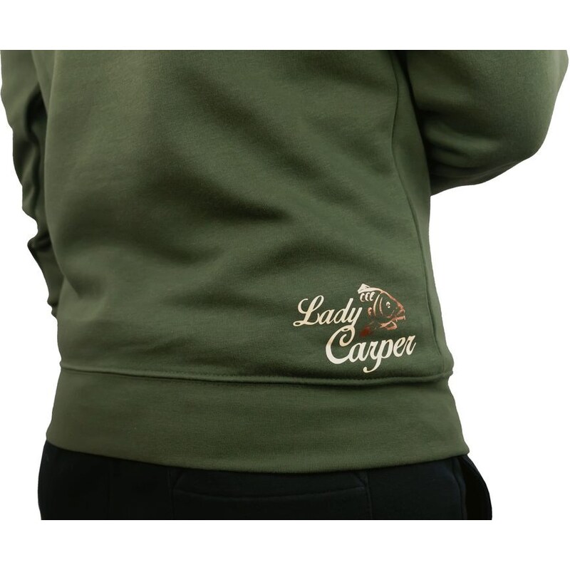 R-Spekt Mikina s kapucí Lady Carper khaki - XXL