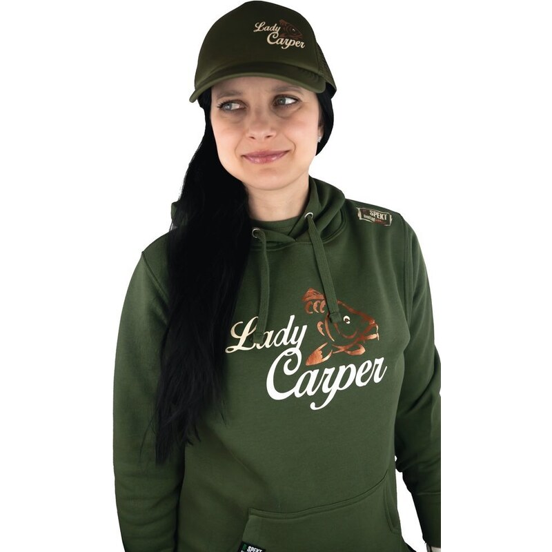 R-Spekt Mikina s kapucí Lady Carper khaki - XXL