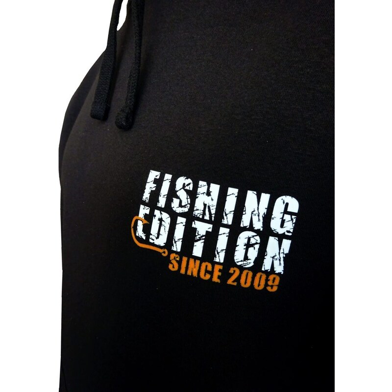R-Spekt Mikina s kapucí Fishing Edition Black - L