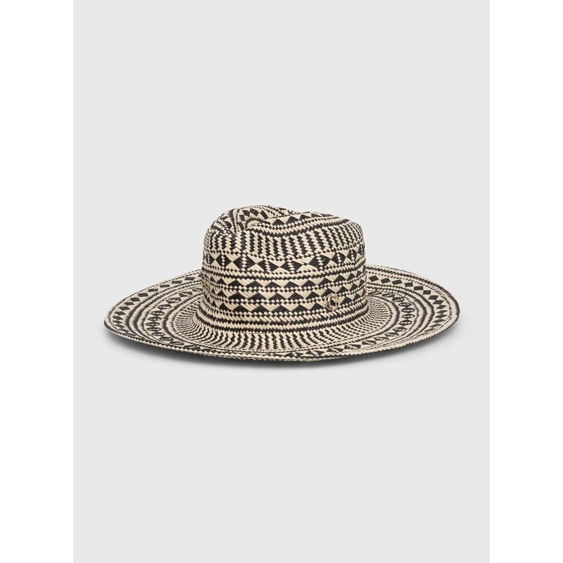 Klobouk Guess FEDORA černá barva, AW9495 COT01