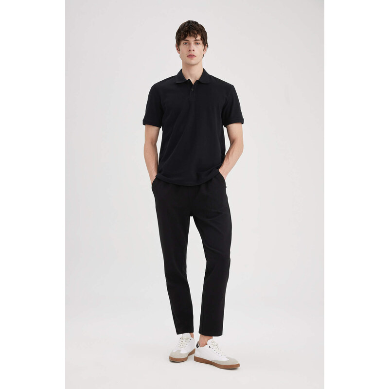 DEFACTO New Regular Fit Pique Polo T-Shirt