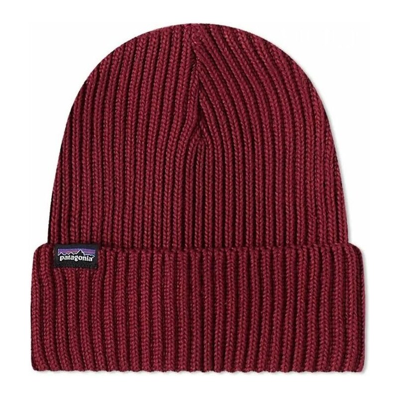 Patagonia Fishermans Rolled Beanie Wax Red