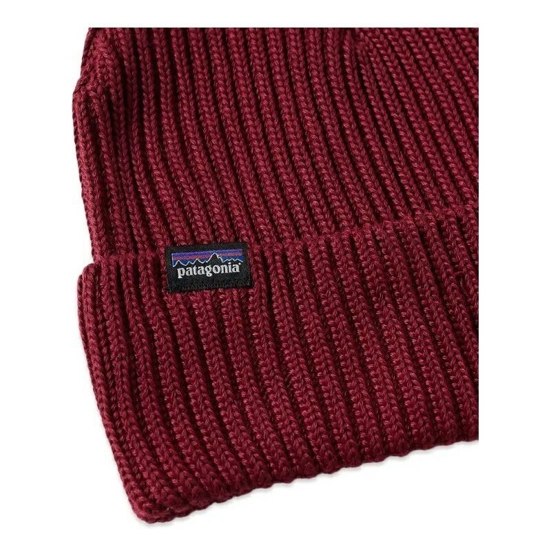 Patagonia Fishermans Rolled Beanie Wax Red