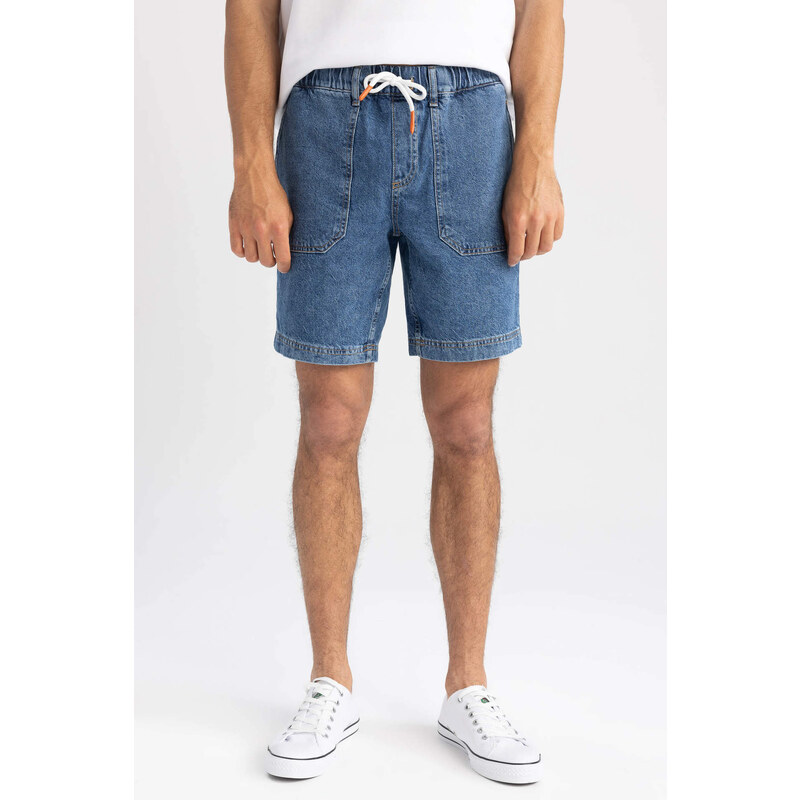 DEFACTO Regular Fit Jeans Bermuda