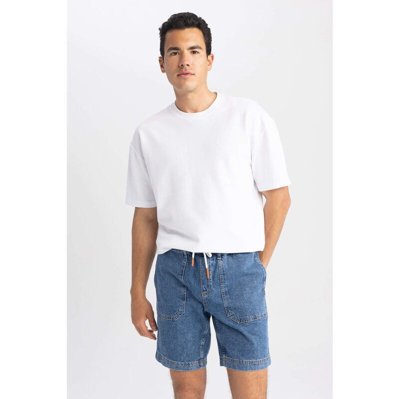 DEFACTO Regular Fit Jeans Bermuda