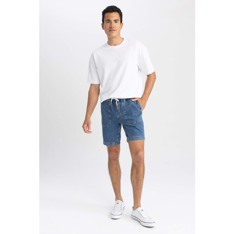 DEFACTO Regular Fit Jeans Bermuda