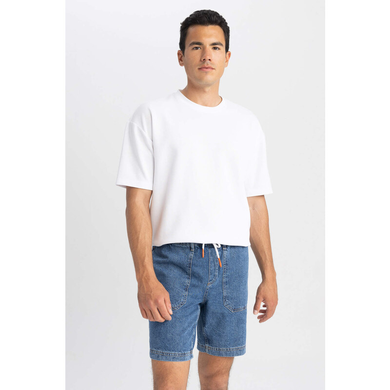 DEFACTO Regular Fit Jeans Bermuda