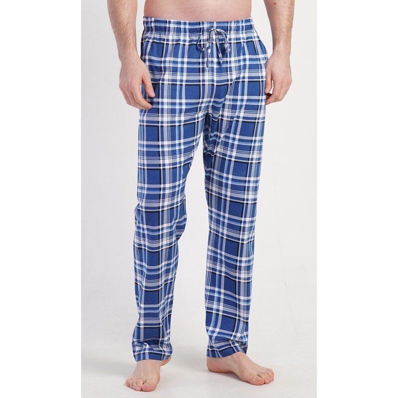 Gazzaz Pánské pyžamové kalhoty Josef - tmavě modrá