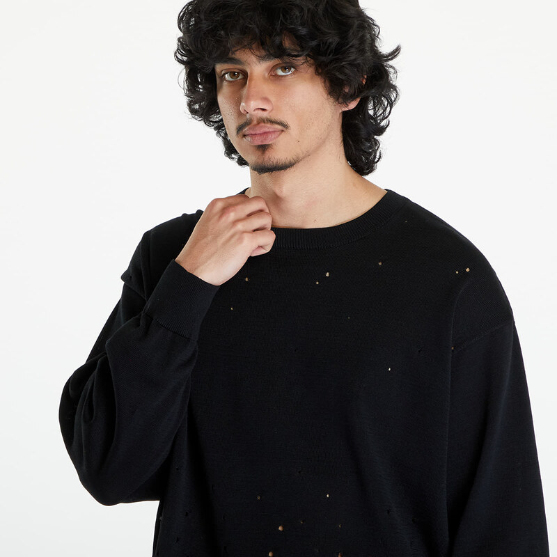 Pánský svetr Nike Sportswear Tech Pack Men's Long-Sleeve Sweater Black