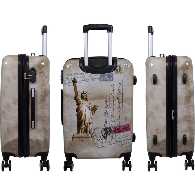 Cestovní zavazadlo - Kufr - Monopol - New York - Velikost S - Objem 36 Litrů