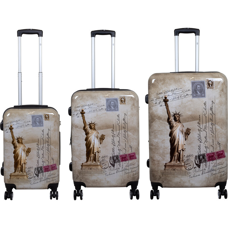 Cestovní zavazadlo - Kufr - Monopol - New York - Velikost S - Objem 36 Litrů