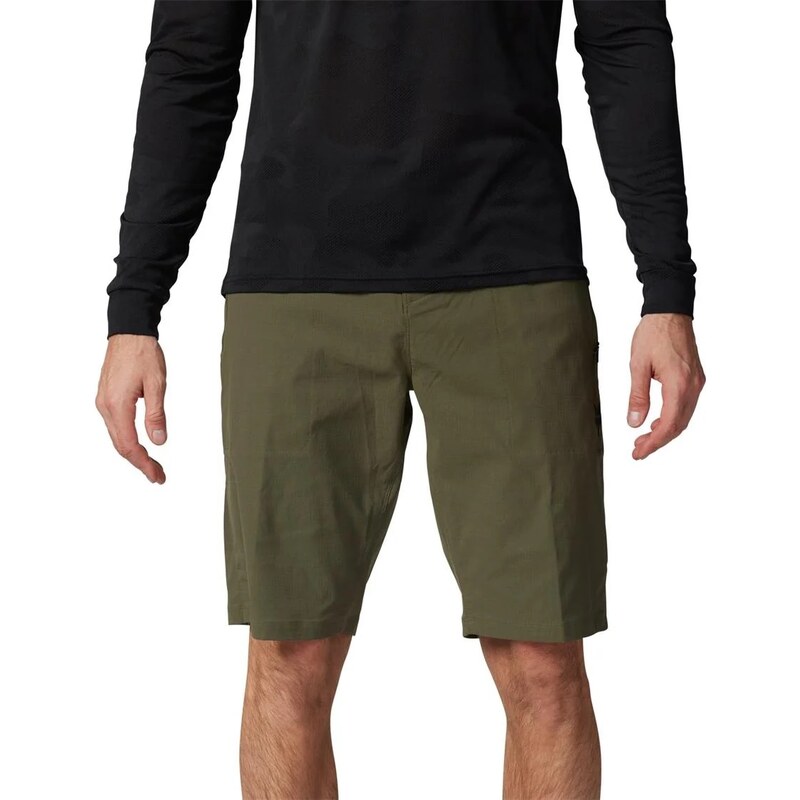 Cyklo šortky Fox Ranger Short W/Liner Olive zelená 30