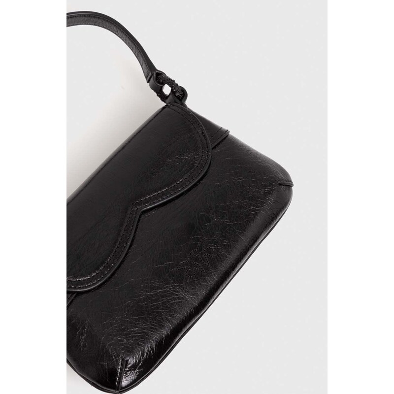 Kožená kabelka Pinko černá barva, 102830 A1RR