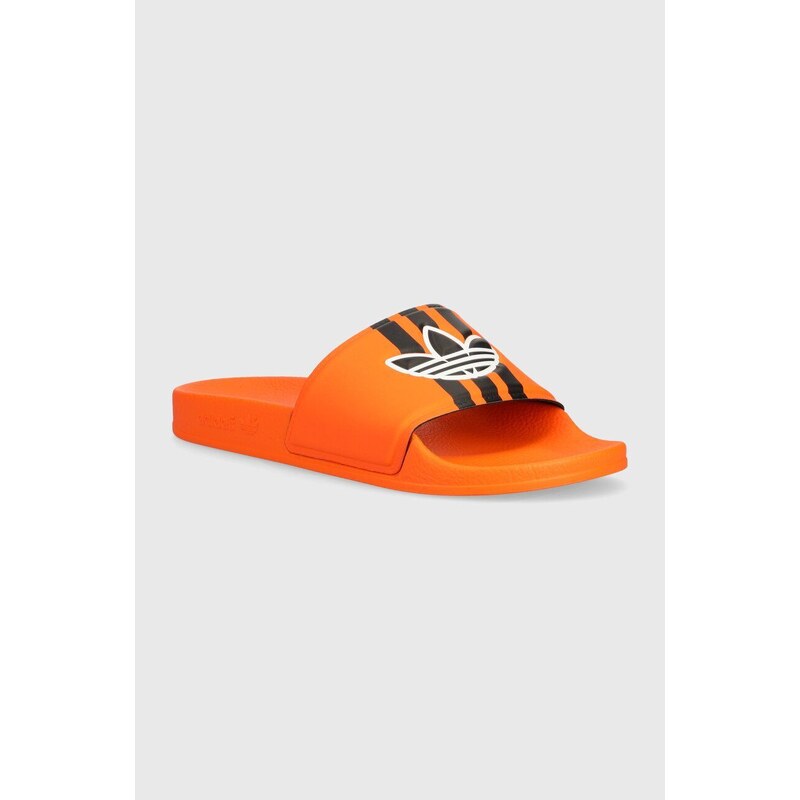 Pantofle adidas Originals Adilette pánské, oranžová barva, ID5788