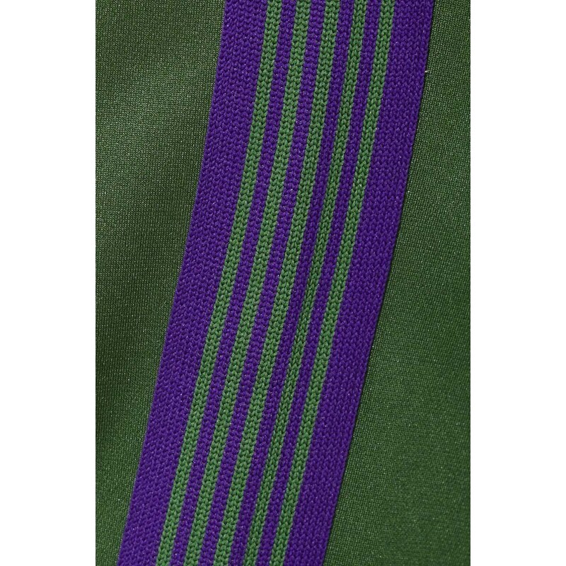 Tepláky Needles zelená barva, s aplikací, NS246