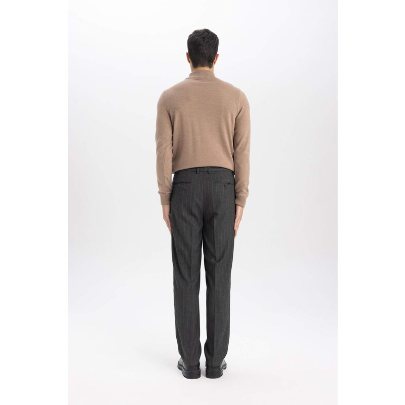 DEFACTO Straight Fit Normal Waist Stretchable Trousers