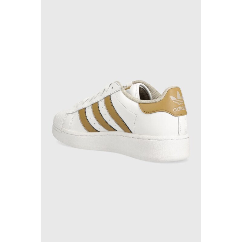 Kožené sneakers boty adidas Originals Superstar XLG bílá barva, IE0762