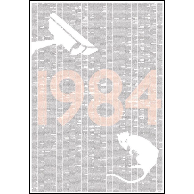 Spineless Knižní plakát 1984, 70x100 cm