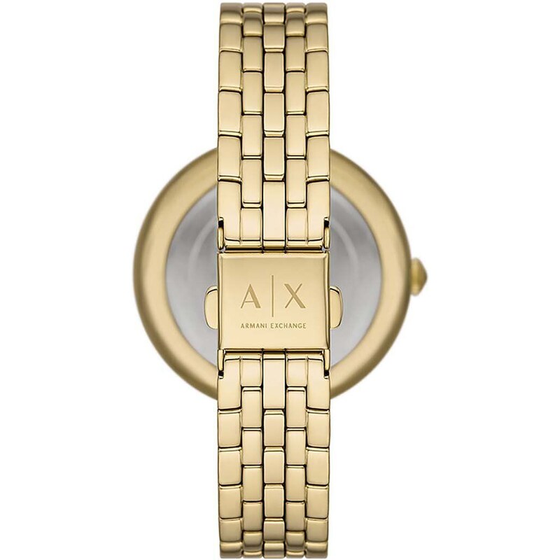 Hodinky Armani Exchange zlatá barva