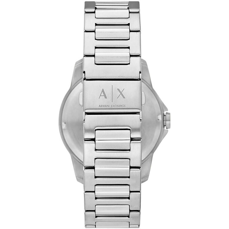 Hodinky Armani Exchange stříbrná barva