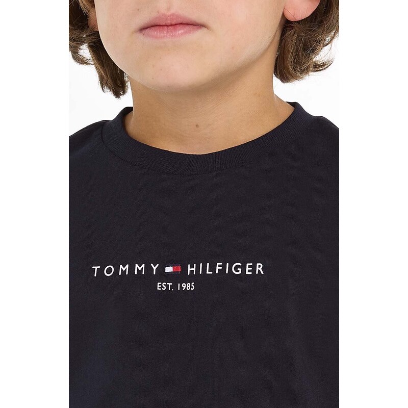 Dětská souprava Tommy Hilfiger černá barva