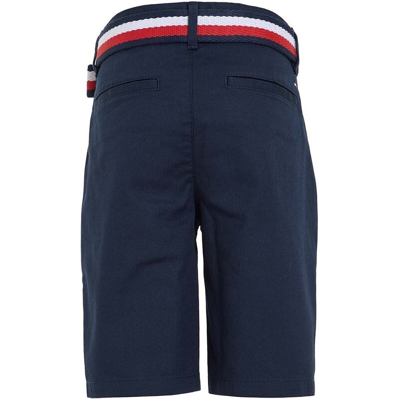 Dětské kraťasy Tommy Hilfiger černá barva