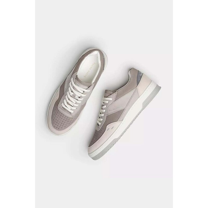 Semišové sneakers boty Filling Pieces Ace Spin šedá barva, 70033491108