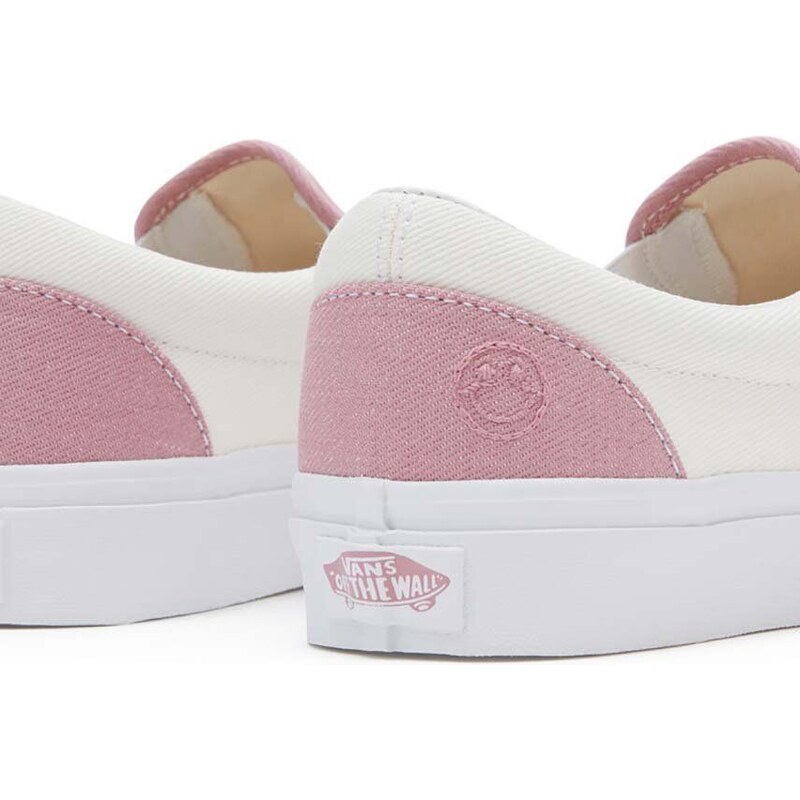 Tenisky Vans Classic Slip-On dámské, růžová barva, VN000CT5LTP1