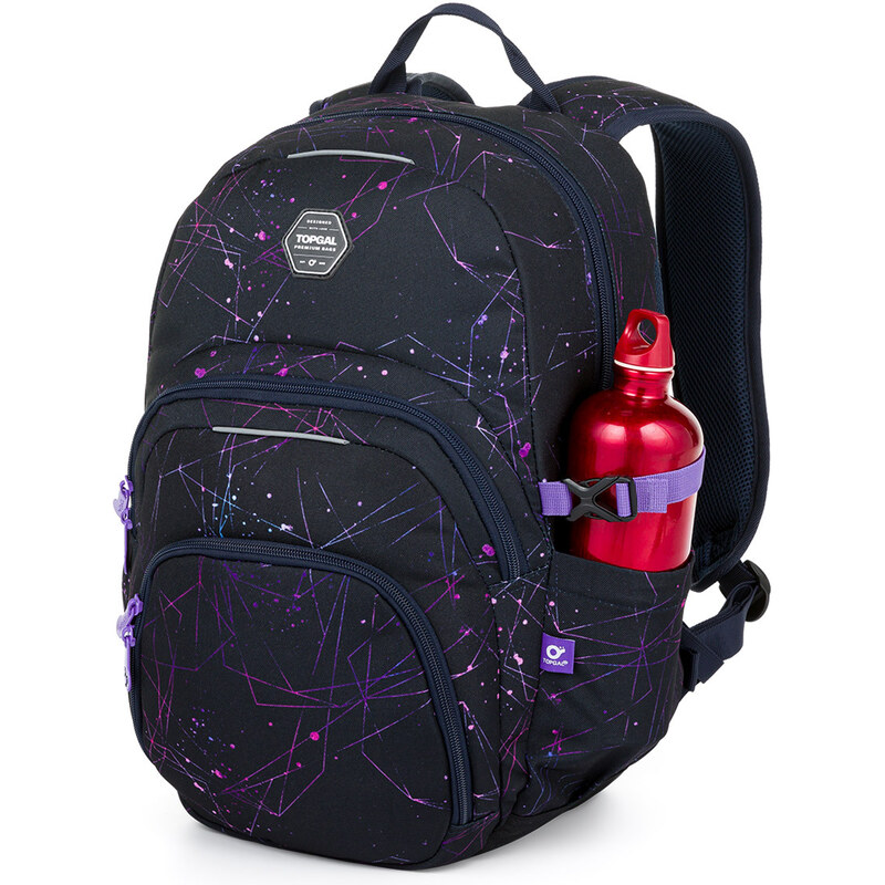 Studentský batoh s fialovými detaily Topgal SKYE 24031