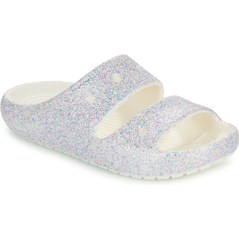 Crocs Sandály Dětské Classic Glitter Sandal v2 K >