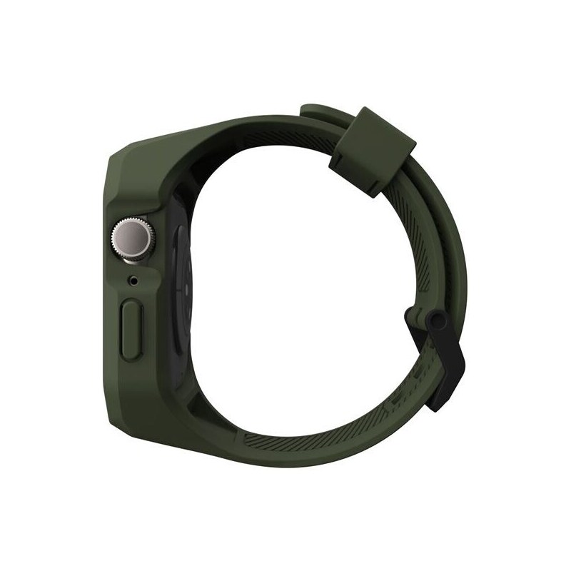 UAG Scout Strap & Case řemínek pro Apple Watch 45 mm olivový