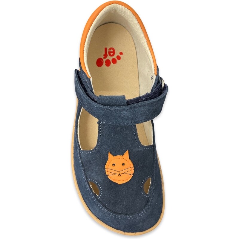 Ef Barefoot sandály Navy Cat 2024