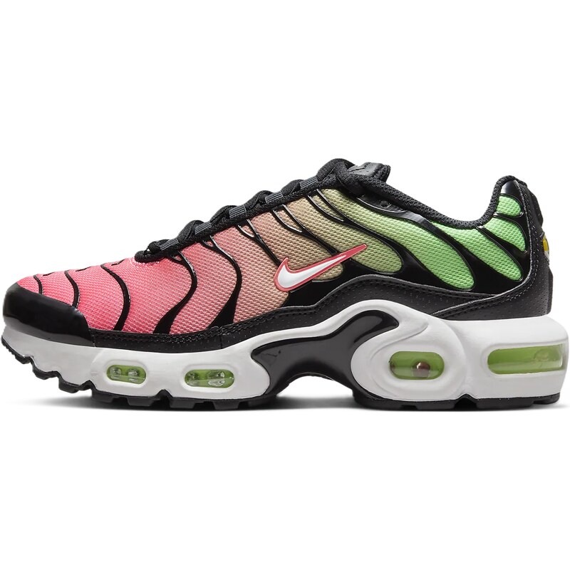 Nike Air Max Plus Green Strike Flash Crimson (GS)