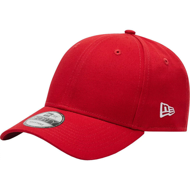 Červená kšiltovka New Era 9FORTY Flag Cap