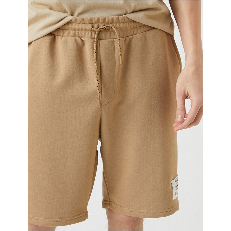 Koton Laced Waist Shorts Label Detail