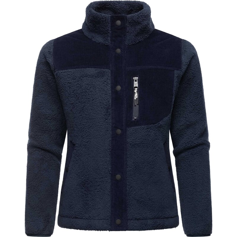 Ragwear Fleecová mikina Appopis modrá / námořnická modř