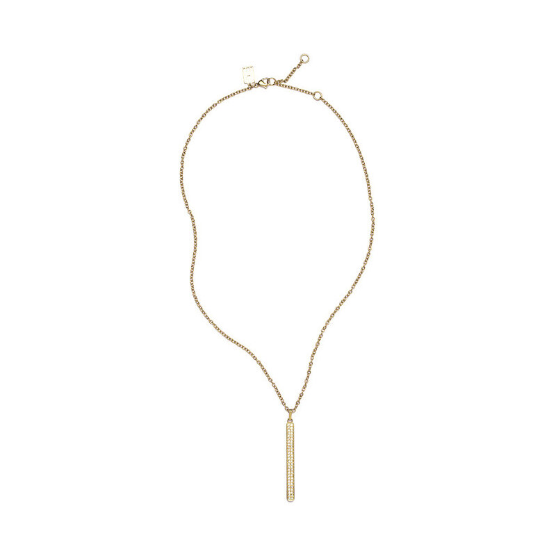 Tommy Hilfiger Elegantní náhrdelník s přívěskem ve zlaté barvě TH2700601
