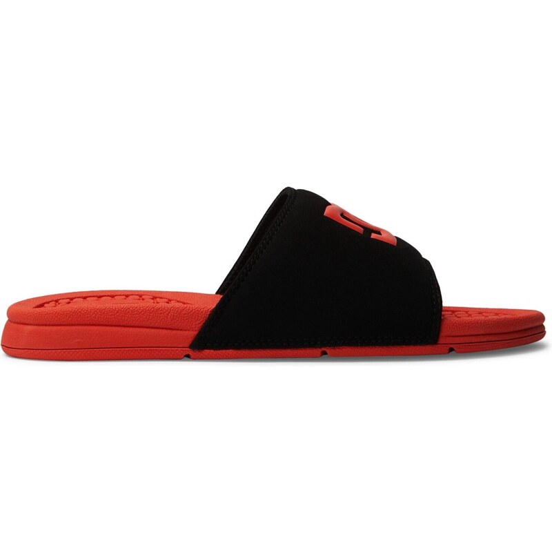 Dc shoes pánské pantofle Bolsa Red/Green/Blue | Černá