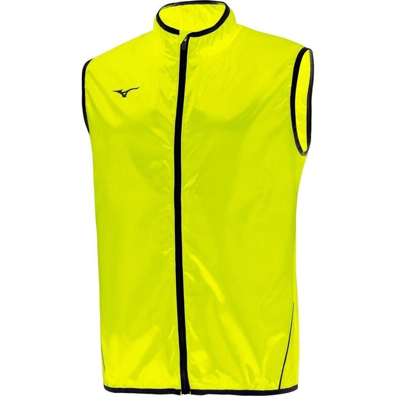 Pánská vesta Mizuno Authentic Rain Vest U2EE710244 Yellow Fluo