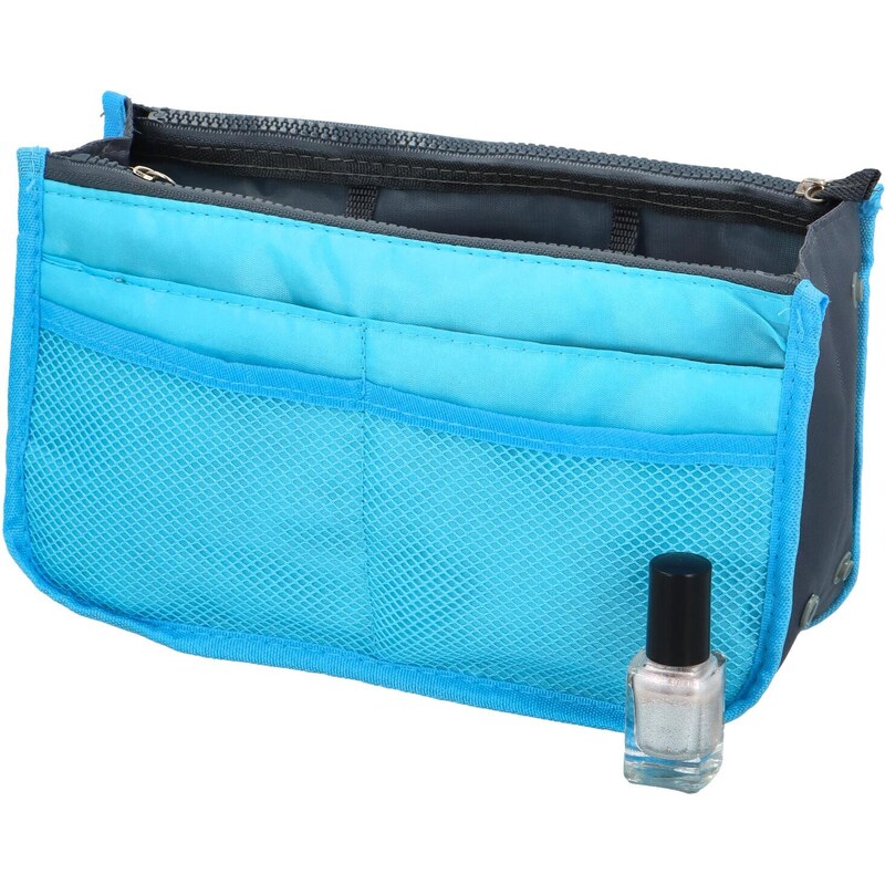 Dámská kosmetická taška světle modrá - Delami Mischen modrá