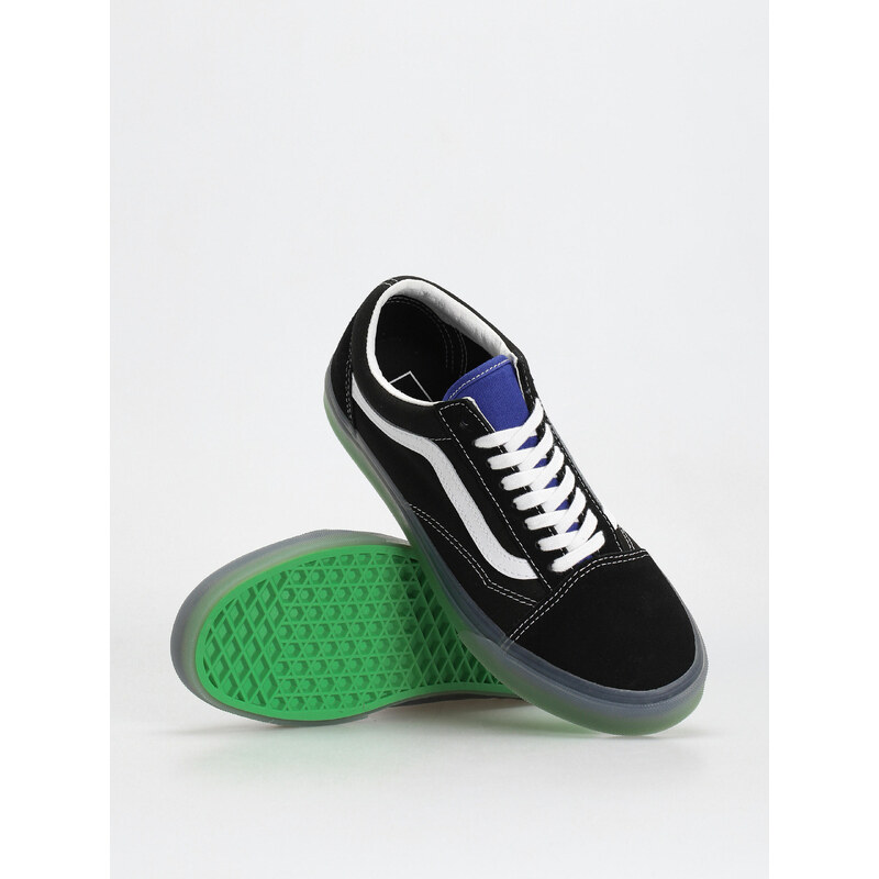 Vans Old Skool (translucent black/blue)černá