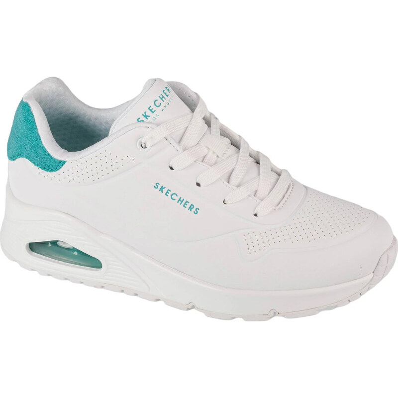 Bílé dámské tenisky Skechers Uno - Pop Back Bílá
