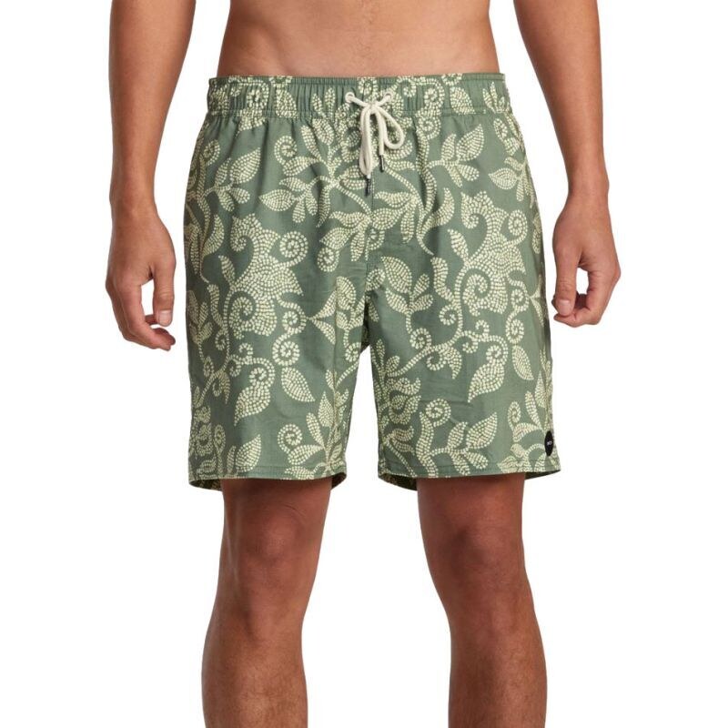 PLAVKY RVCA BARNES ELASTIC - zelená -