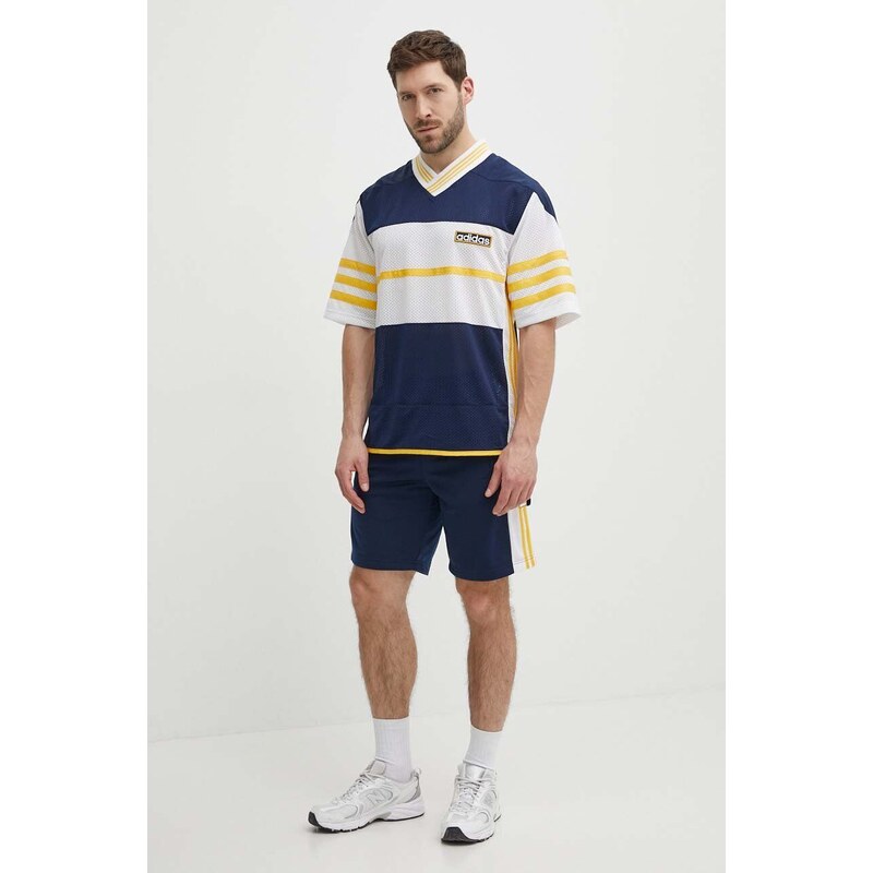 Tričko adidas Originals tmavomodrá barva, IU2361