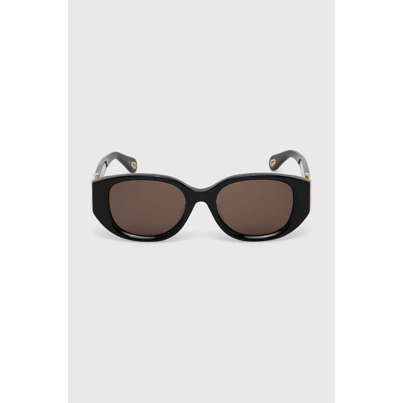 Sluneční brýle Chloé dámské, černá barva, CH0237SK