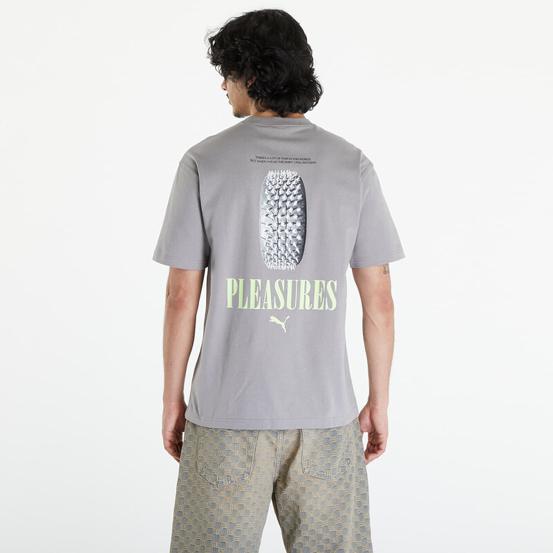 Pánské tričko PUMA x PLEASURES Graphic Tee Stormy Slate