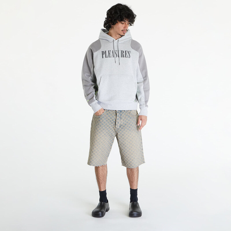 Pánská mikina PUMA x PLEASURES Hoodie Light Gray Heather